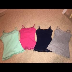 Girls size 10 justice tanks